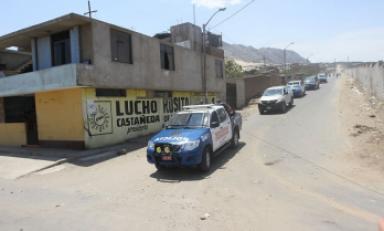 Hoy se inició el programa Serenazgo sin Fronteras en las zonas más convulsionadas de Trujillo. (Foto cortesía MPT)