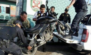 Cinco motos robadas circulaban libremente en Sausal y Jaén. (Foto Trujilloenlinea.pe)