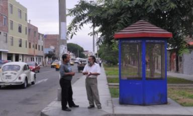 Casetas lucen en mal estado y completamente abandonadas.