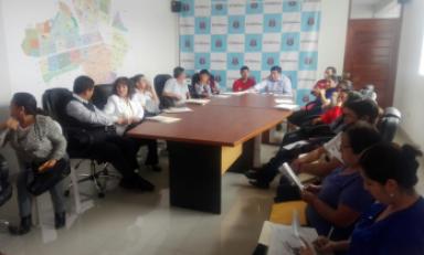 Reunión culminó con el compromiso de autoridades y funcionarios. Foto: Trujillo en Línea