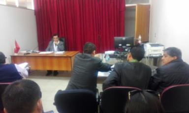 Audiencia reinició hace unos minutos. Foto: Trujillo en Línea