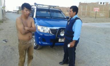 Fue encontrado deambulanto por serenos de Trujillo. Foto: Trujillo en Línea