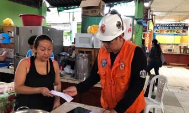 Comerciantes recibieron recomendaciones y se comprometieron a corregirlas. Foto: Trujillo en Línea