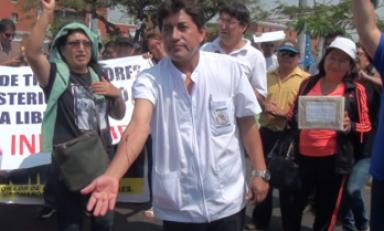 Antropólogo forense asegura que no levantarán medida de protesta. Foto: Trujillo en Línea