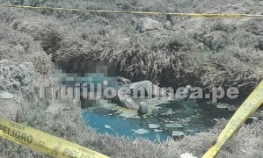 Hombre se encontraba en avanzado estado de descomposición. Foto: Trujillo en Línea