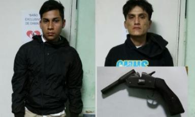Fabricaron arma para asaltar. Foto: Trujillo en Línea