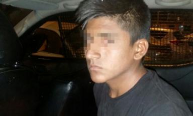 Menor estaba en compañía de tres sujetos. Foto: Seguridad Ciudadana de Trujillo