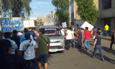 Medida de protesta culmina mañana y próximo paro todavía no tiene fecha. Foto: Trujillo en Línea