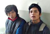 Estos sujetos fueron identificados como los que asaltaron a un universitario. (Foto Serenazgo MPT)