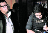 Momentos de la captura de Víctor Hernández, en su domicilio en Virú. (Foto Ministerio Público)