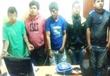 Estos menores cayeron en el distrito de Florencia de Mora. Foto: PNP