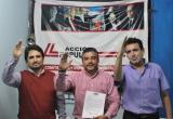Hugo Quevedo (al centro) fue candidato a la alcaldía de Trujillo el año pasado. (Foto: Difusión)
