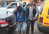 Sujeto fue llevado al Departamento de Robo de Vehículos. Foto: Trujillo en Línea