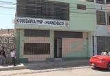 Agente fue detenido en inmediaciones de comisaría. Foto: Trujillo en Línea