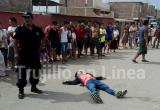 Adolescente fue atacado mientras conversaba con dos muchachas. Foto: Trujillo en Línea