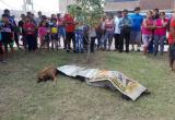 Ñata cuidó hasta el último el cuerpo de su amo. Foto: Trujillo en Línea
