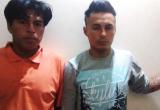 Estos dos sujetos fueron sindicados como miembros de la banda de extorsionadores "Los feos de Victor Raúl".