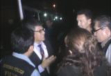 Fiscal William Rabanal, minutos antes del megaoperativo. Fuente: Ministerio público