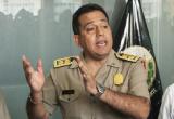 El general PNP César Gentille, anunció que próximamente funcionará en Trujillo un departamento policial contra la extorsión en obras. (Foto La Industria)