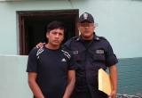 Sujeto fue detenido camino a Sayapullo. Foto: PNP