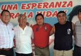 De izquierda a derecha: José Miranda Prado, Juan Namoc, Elías Rodríguez, Wilmer Sánchez y Bill Cuba. (Foto facebook)