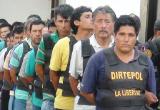 Aún faltan 19 personas más involucradas a la peligrosa banda criminal "Dragón Rojo".(Foto RPP)