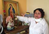 La maestra María Rodríguez Grados vive una tragedia, ha sido sometida a 55 operaciones tras el incendio de la combi en que viajaba.(Foto Trujillo en Línea)