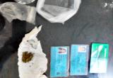 Droga incautada a un presunto microcomercializador de estupefacientes. (Foto cortesía)