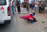 Esta joven sería la madre de familia que fue atropellada por un efectivo policial ebrio. (Foto cortesía La Industria)