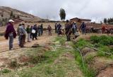 Los pobladores de Cushcanday están enfrentados por el uso del agua del manantial La Toma. (Foto cortesía Chami Radio)