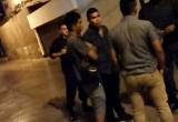 Estos son los sujetos que se identificaron como policías y que fueron acusados de asaltar al paso con un arma. (Foto captura video MPT)