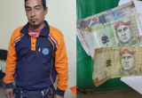 Presunto extorsionador fue capturado anoche por la Policía en La Esperanza. (Foto cortesía PNP)