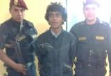 Willy Ramirez fue capturado por la Policía con 80 ketes de PBC en su poder. (Foto Trujilloenlinea.pe)