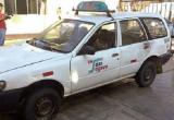 Este sería el taxi con el que asaltaron a la empresaria en Covicorti. (Foto cortesía PNP)