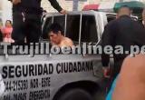Depravado se encuentra en la comisaría. Foto: Trujillo en Línea