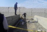 Cuerpo yacía atrás de muros de concreto. Foto: Trujillo en Línea