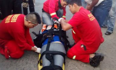 Víctima habría sufrido fractura en el antebrazo derecho. Foto: Trujillo en Línea