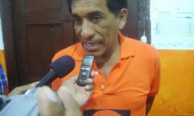 Alcalde de Magdalena de Cao, Jhon Vargas. (Foto El Chino)