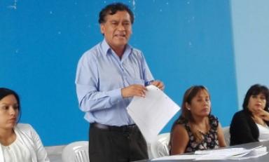 Wilson Toribio alcalde de Florencia de Mora rechazó las denuncias de irregularidades en su gestión. (Foto Trujilloenlinea.pe)