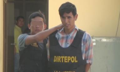 Trató de huir al ver la presencia policial. Foto: Trujillo en Línea