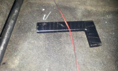 El grupo portaba un arma hechiza con forma de pistola. (Foto: Difusión)