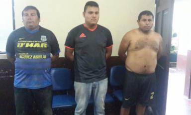 Estos delincuentes fueron intervenidos por la Policía tras haber robado en una agencia de Prosegur.