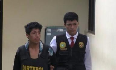 Daniel Benjamín Pichón Benites(23),confeso asesino de la joven Sandy Orbegoso. (Foto cortesía RPP)