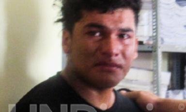 Este es el sanguinario "Calela", señalado como uno de los autores de la muerte de Joel Quiroz. (Foto UN Diario)