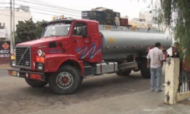 Vehículo fue intervenido al ingreso del distrito de Laredo. Foto: Trujillo en Línea