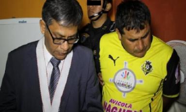 Integrante de banda criminal Los Pulpos que actualmente purga condena. (Foto cortesía Ministerio Público)