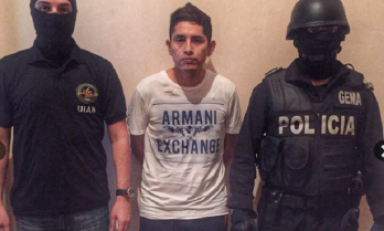 Gerald Oropeza fue capturado hoy por la Policía Nacional del Perú en el vecino país de Ecuador. (Foto difusión)