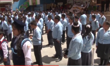 El gobierno regional anunció la construcción de un colegio emblemático en Tayabamba. (Foto captura video)