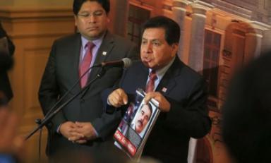 El congresista José León fue suspendido por la Comisión de Etica del Congreso por 60 días. (Foto Internet)
