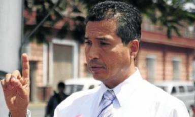 Candidato a la secretaría interna del Apra, Carlos Calderón. (Foto RPP)